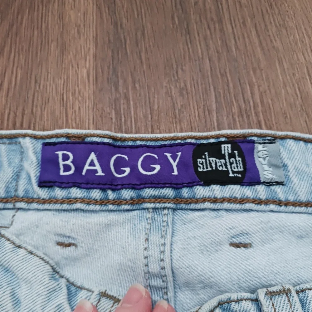 Vintage 90s Levis Silvertab Baggy Loose‎ Denim Jeans USA Blue Mens Size 32x32